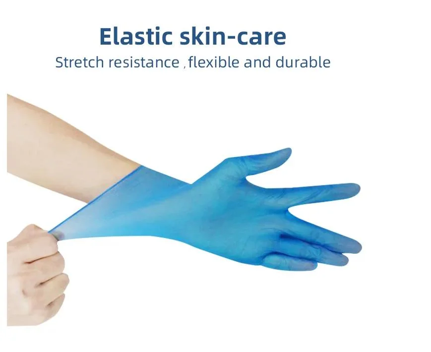 Wholesale Transparent PVC Gloves Medical Food Grade Waterproof Household Examination Clear Vinyl Powder Free Gloves Disposable