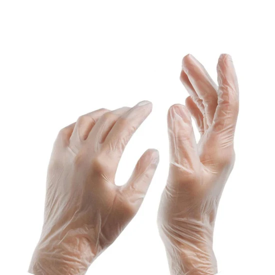 Disposable Gloves Labor Protection Rubber Latex Transparent PVC Baking Gloves Oil Resistant